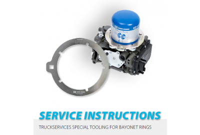 Service Instructions - TruckServices Special Tooling For Bayonet Rings 